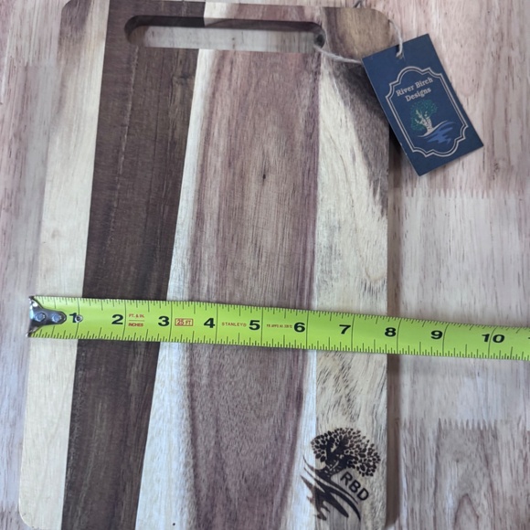 Dirty Dishes Wooden Cutting Board - Rustic Kitchen Decor - Picture 5 of 5